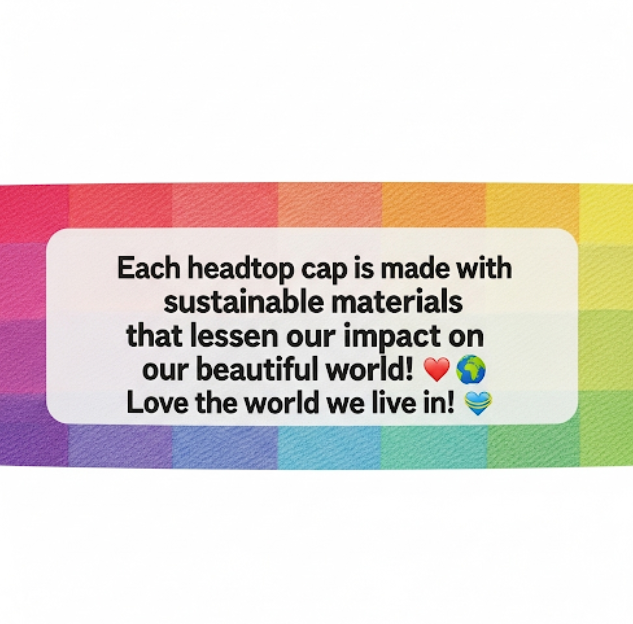 Sustainable cap message